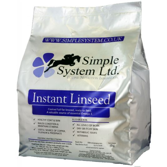 Instant Linseed 5kg - Fresher for Longer pack